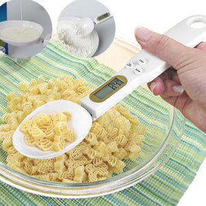 Digital Kitchen Scale with Measuring Spoon