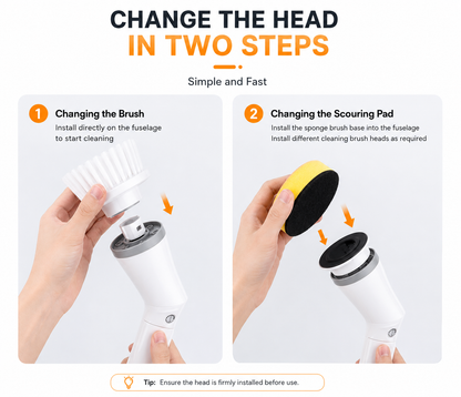 Electric Cleaning Brush & Scrubber